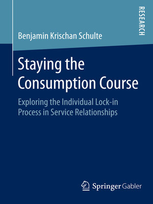 cover image of Staying the Consumption Course